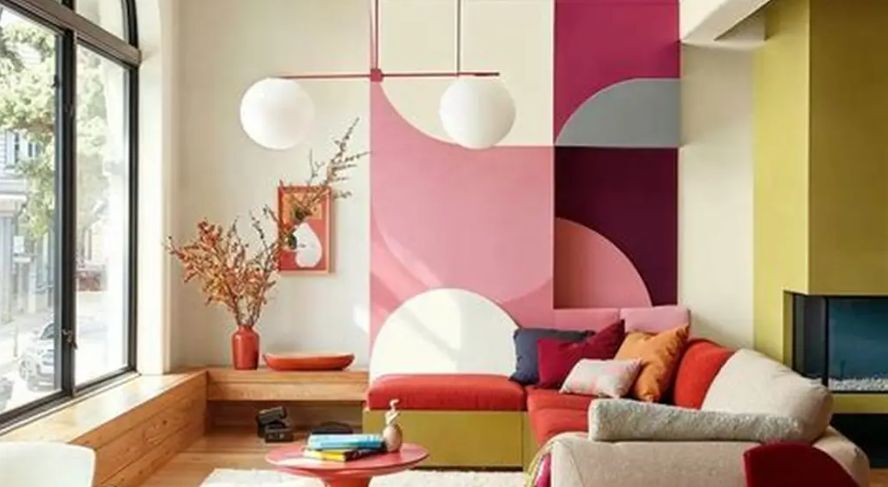 Teknik ‘Color Blocking’ Modern Untuk Mebel Vintage